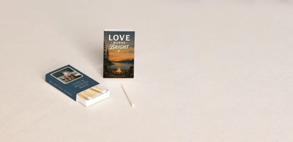 Personalized Matchboxes Front