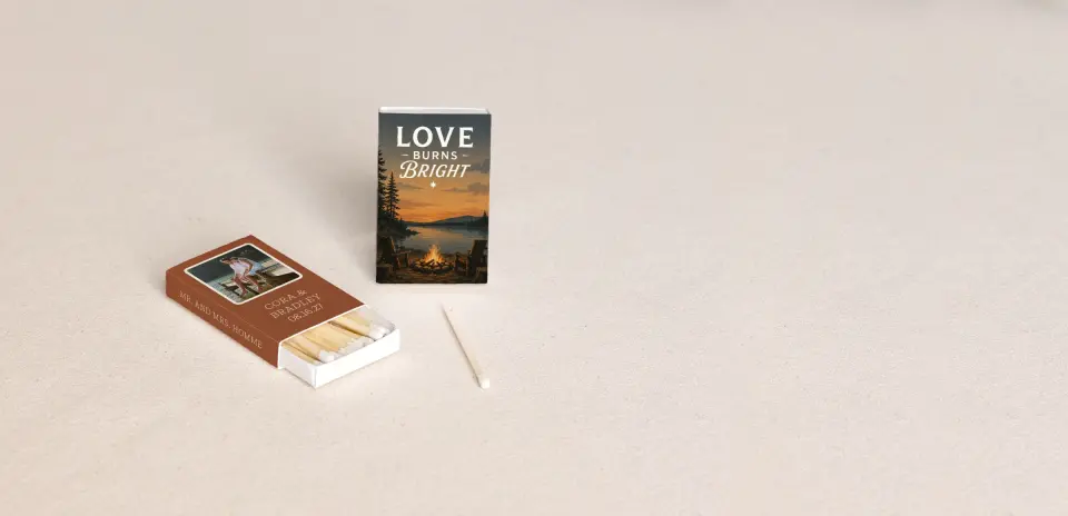 Personalized Matchboxes Front