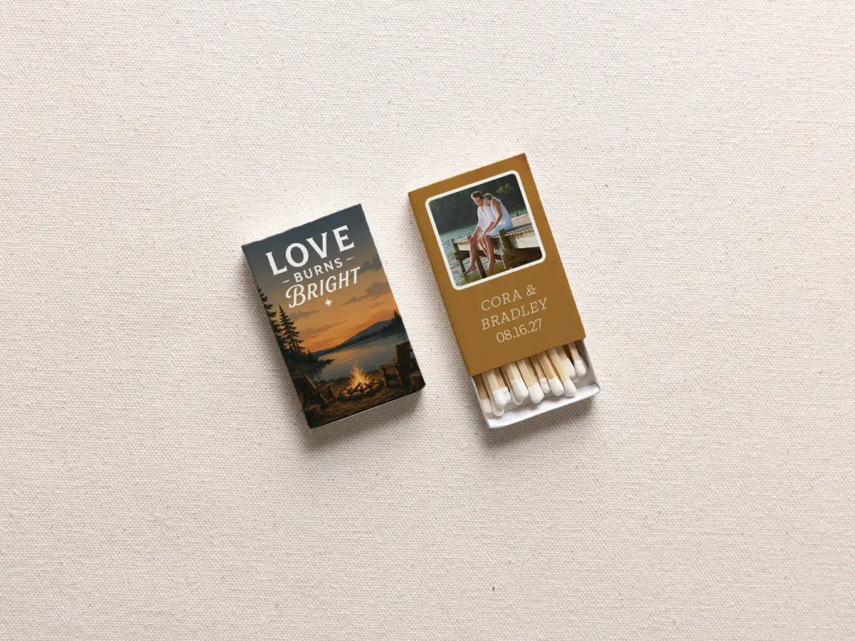 Personalized Matchboxes Spine