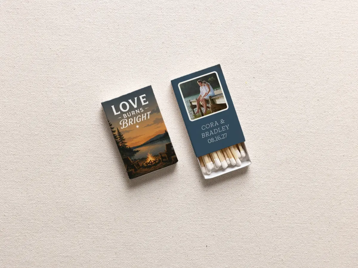 Personalized Matchboxes Spine