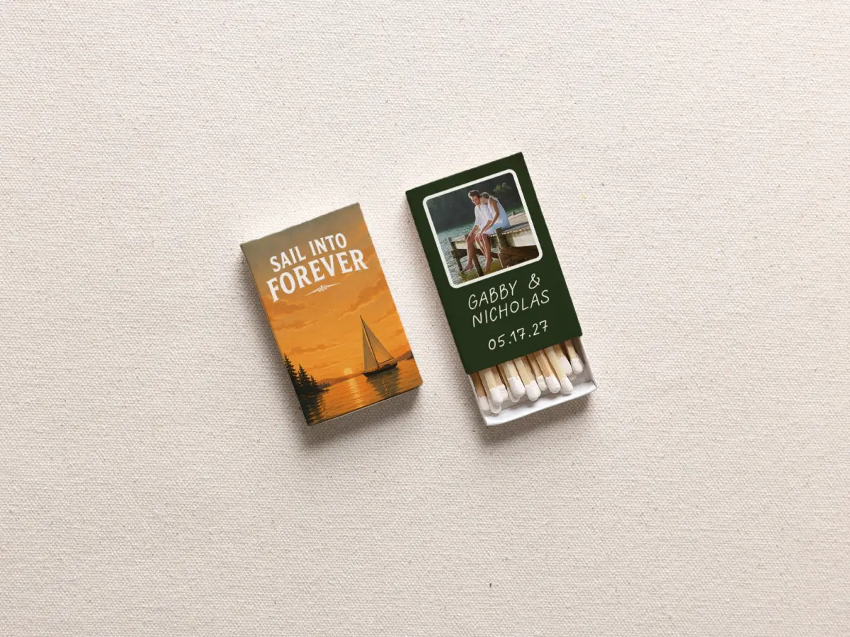 Personalized Matchboxes Spine