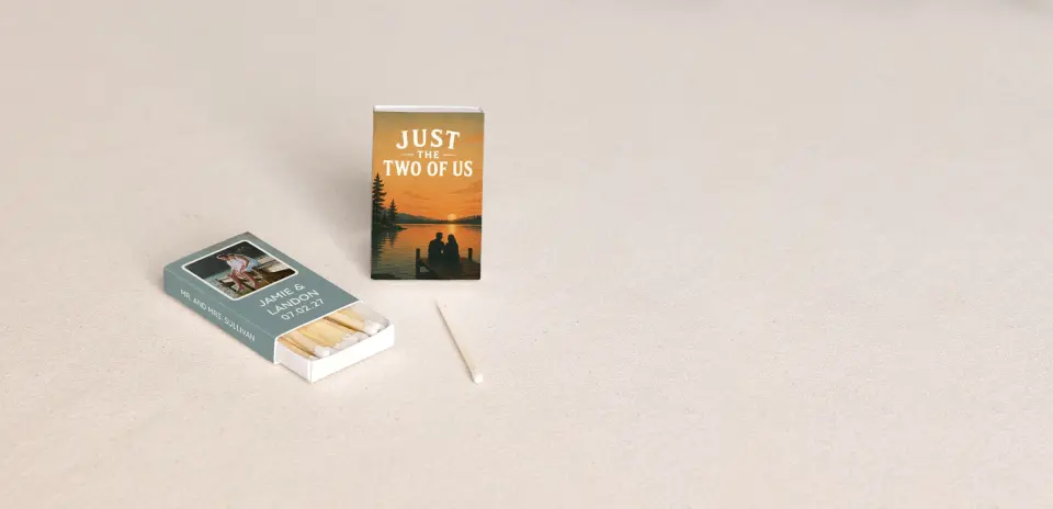 Personalized Matchboxes Front
