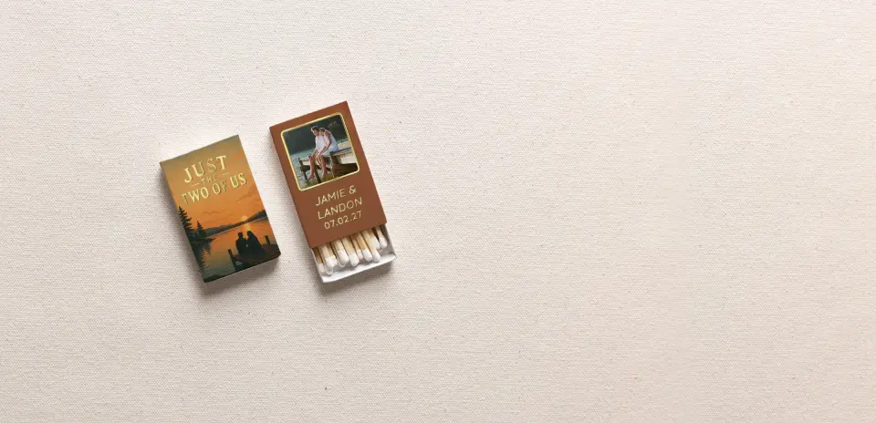 Personalized Matchboxes Spine