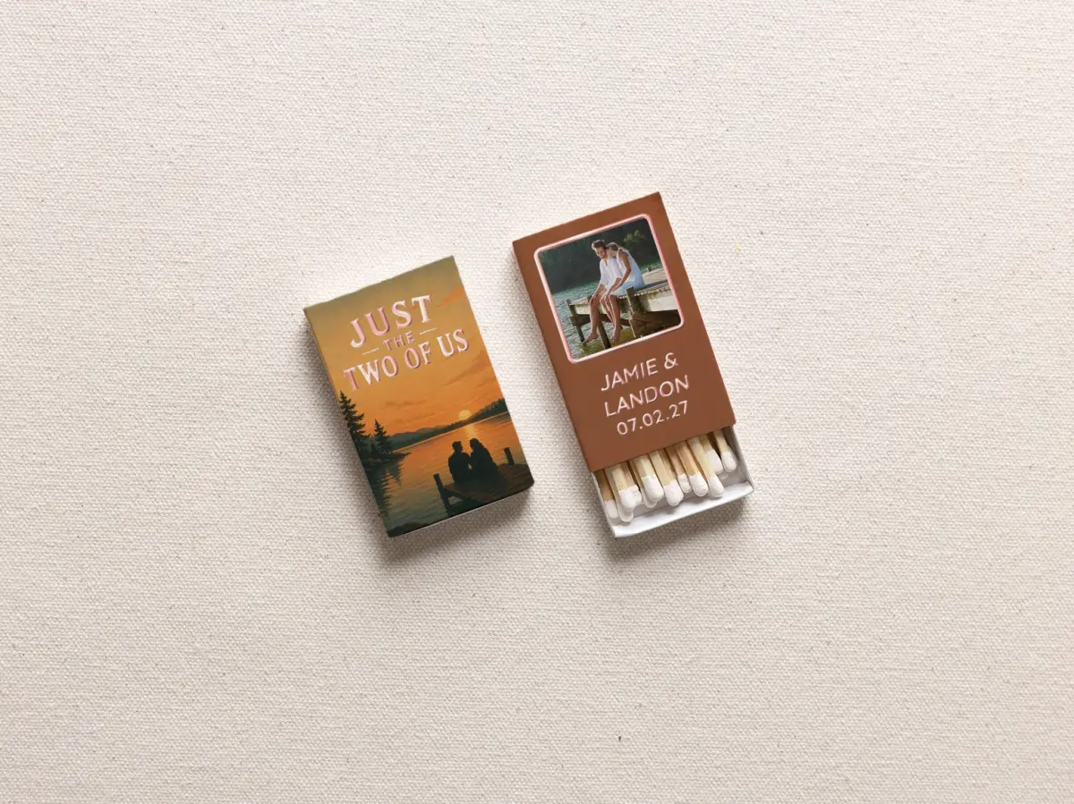 Personalized Matchboxes Spine