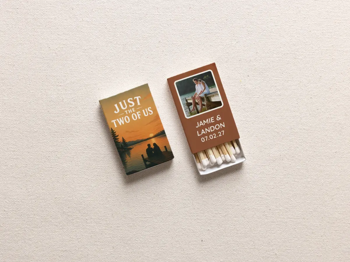 Personalized Matchboxes Spine