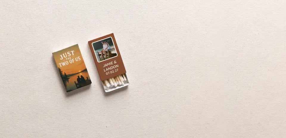 Personalized Matchboxes Spine