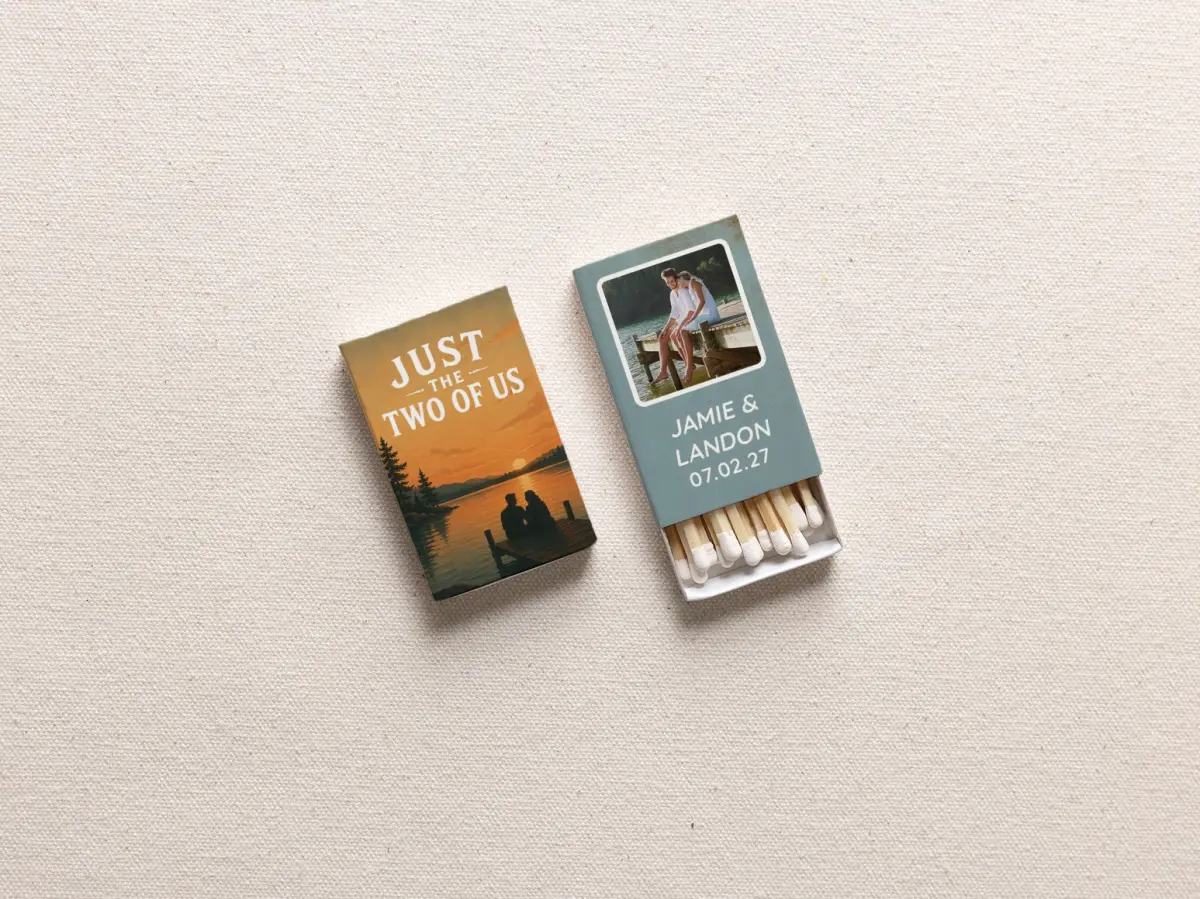 Personalized Matchboxes Spine