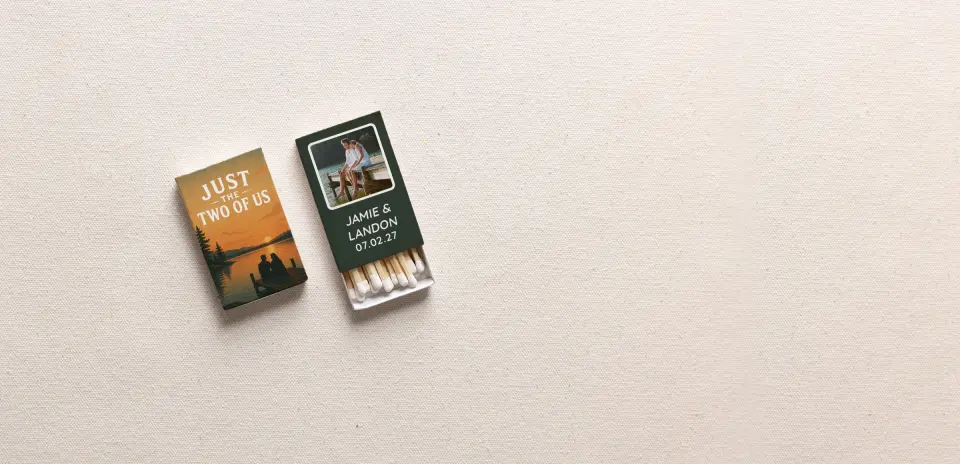 Personalized Matchboxes Spine