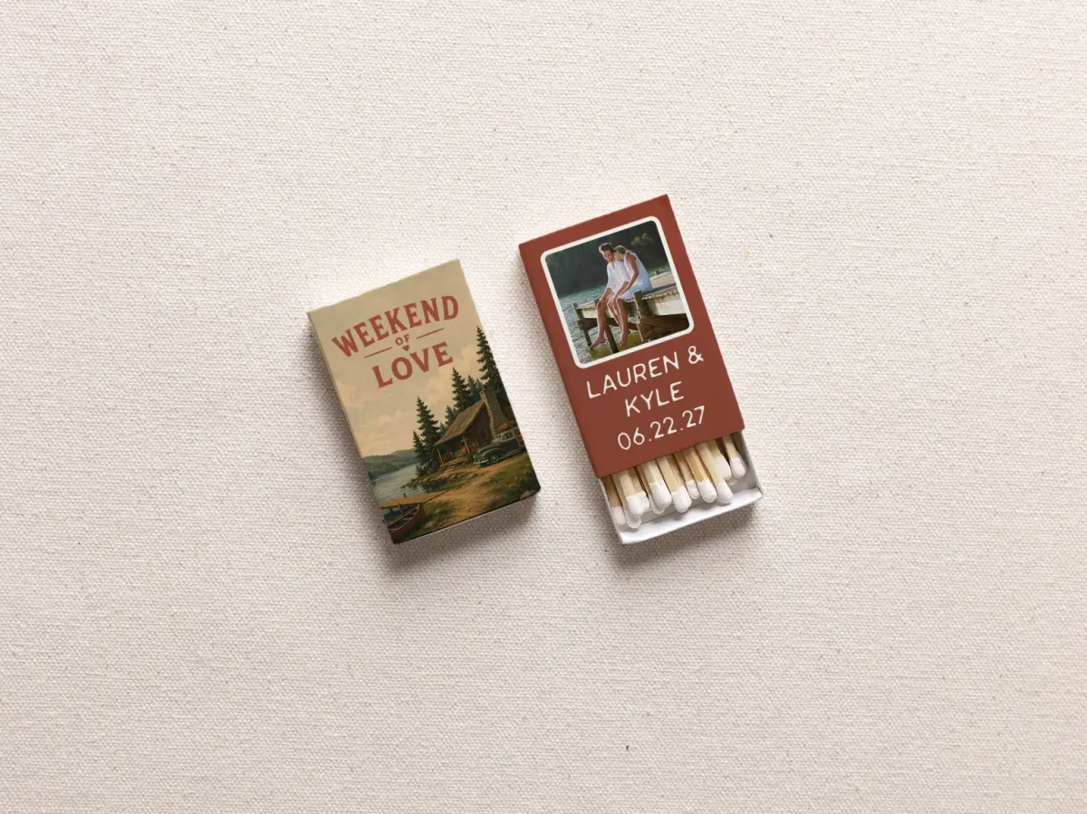 Personalized Matchboxes Spine