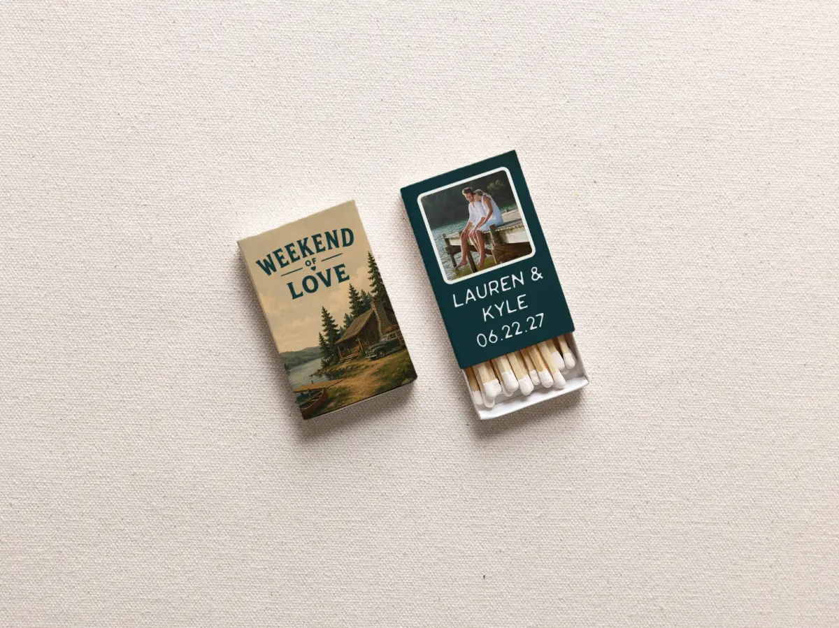 Personalized Matchboxes Spine