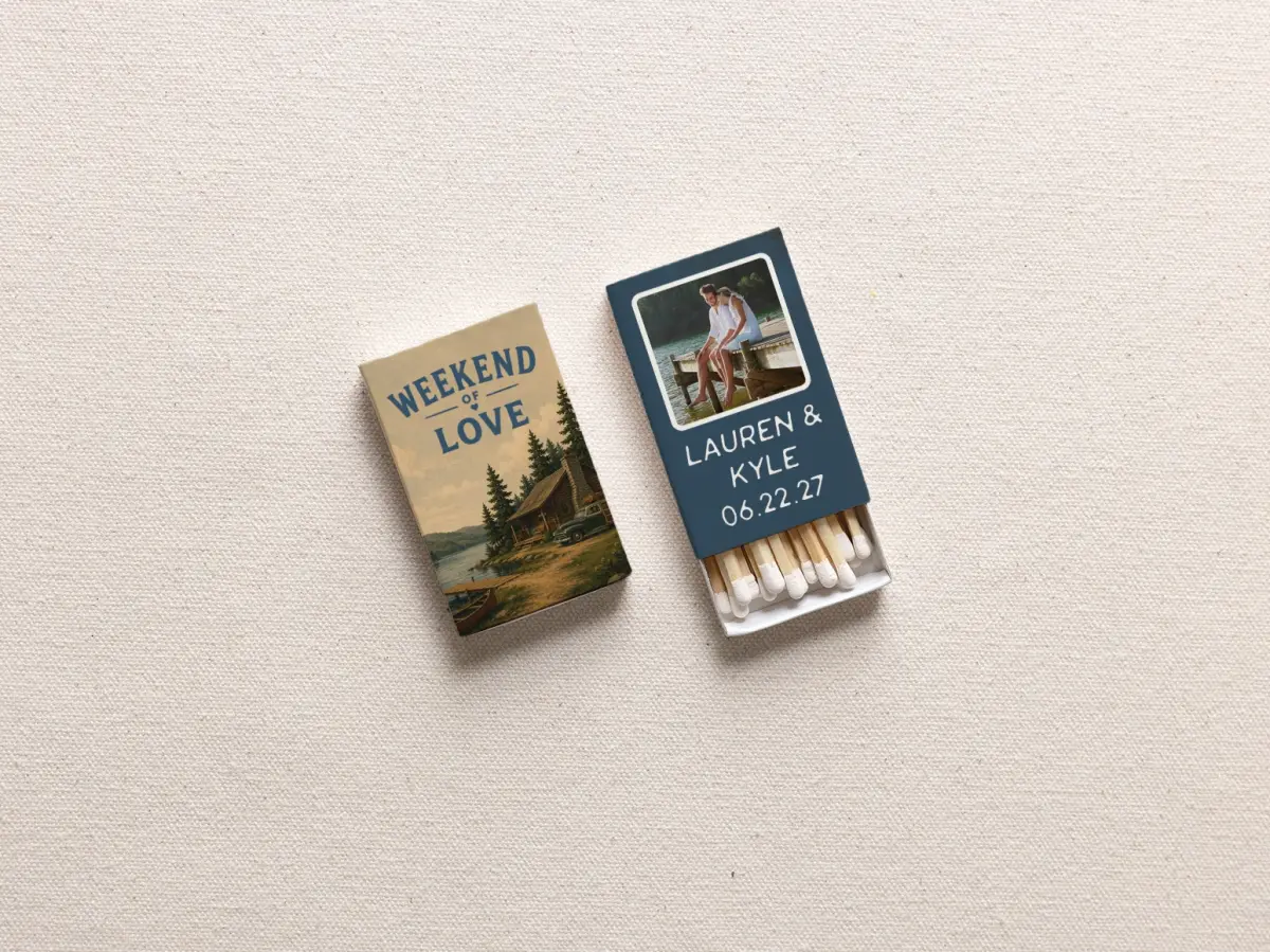 Personalized Matchboxes Spine