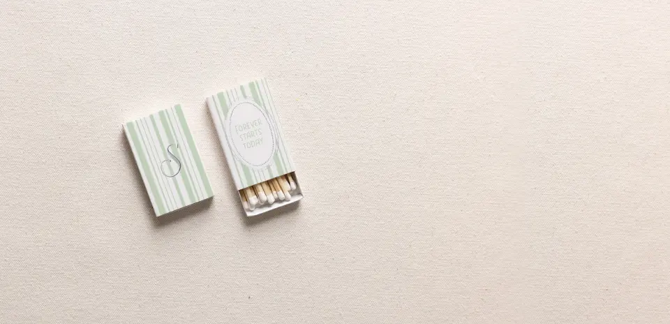 Personalized Matchboxes Spine