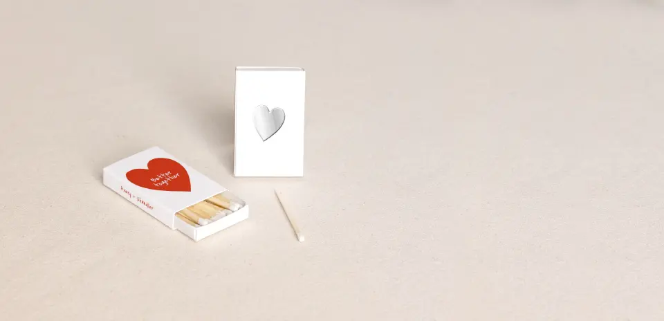 Personalized Matchboxes Front