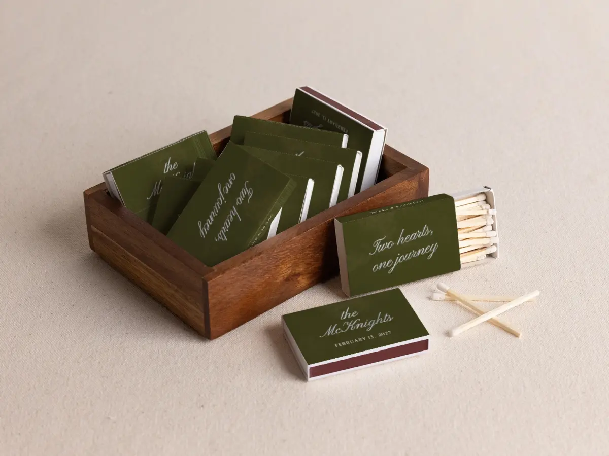 Personalized Matchboxes
