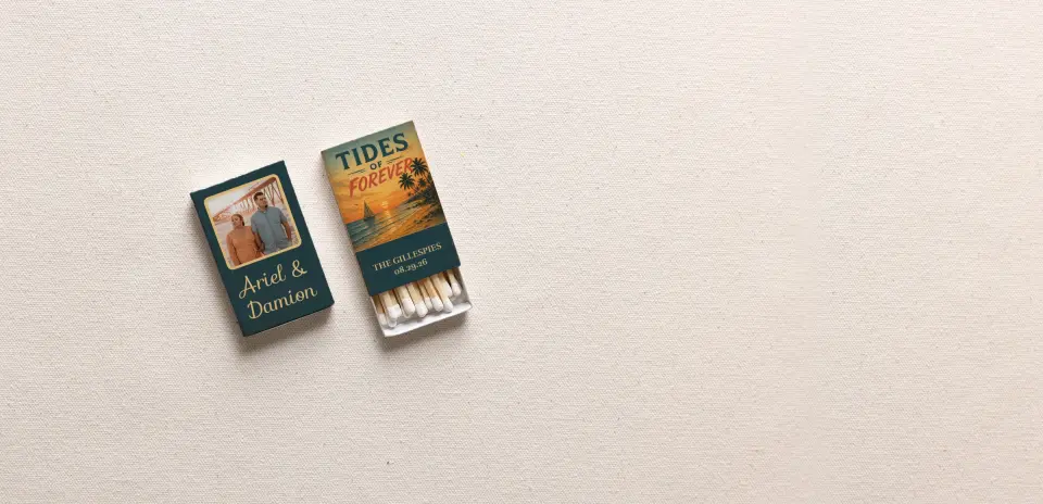 Personalized Matchboxes Spine