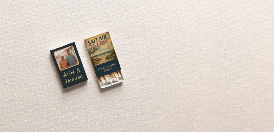 Personalized Matchboxes Spine
