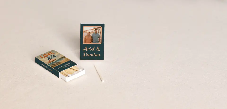 Personalized Matchboxes Front