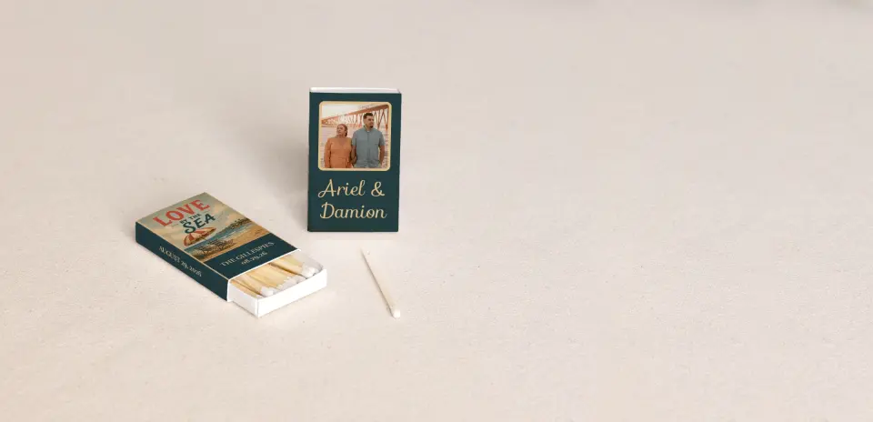 Personalized Matchboxes Front