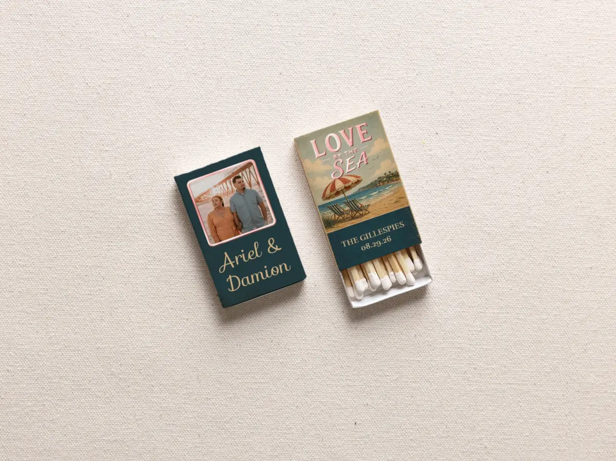 Personalized Matchboxes Spine