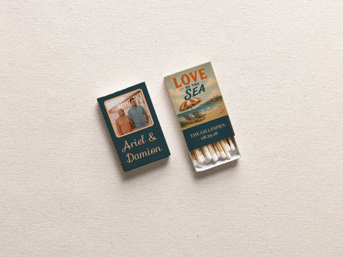 Personalized Matchboxes Spine