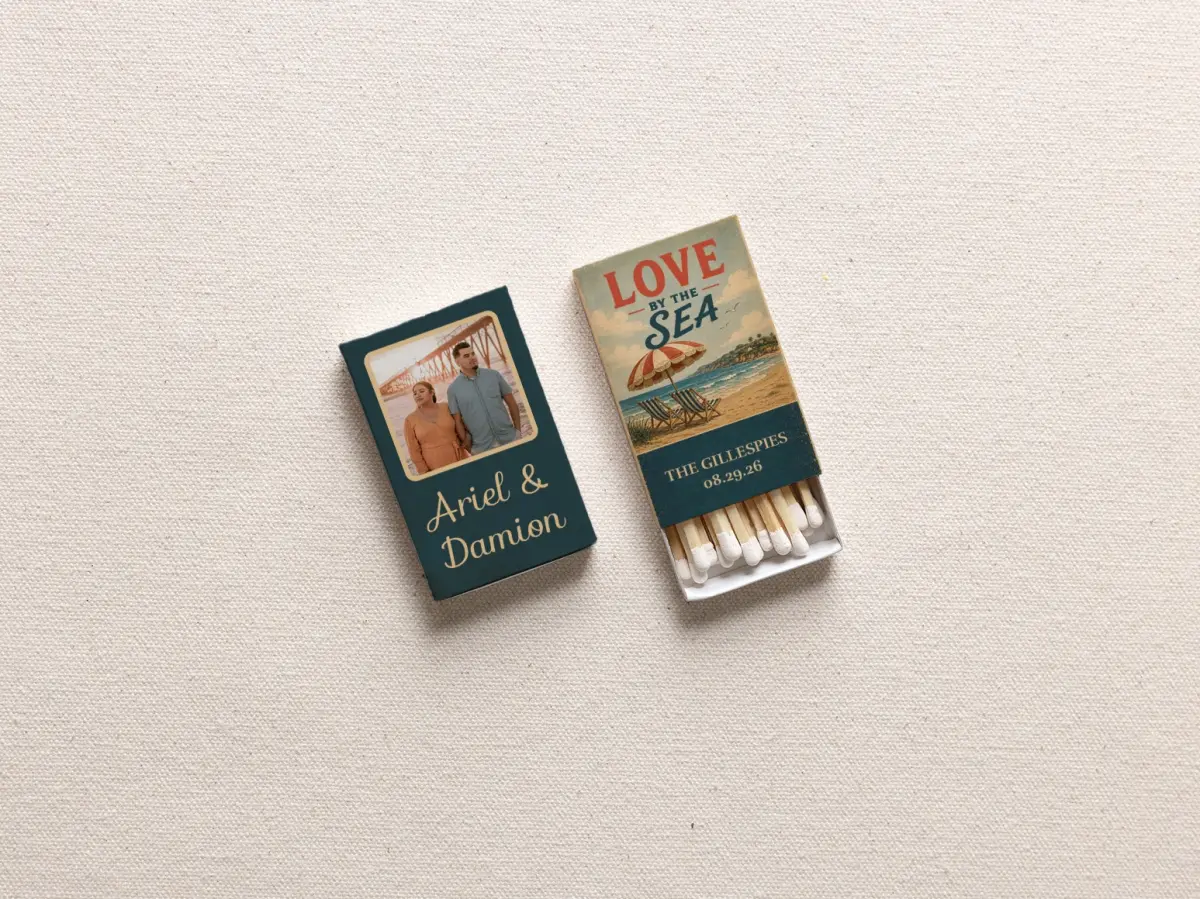 Personalized Matchboxes Spine