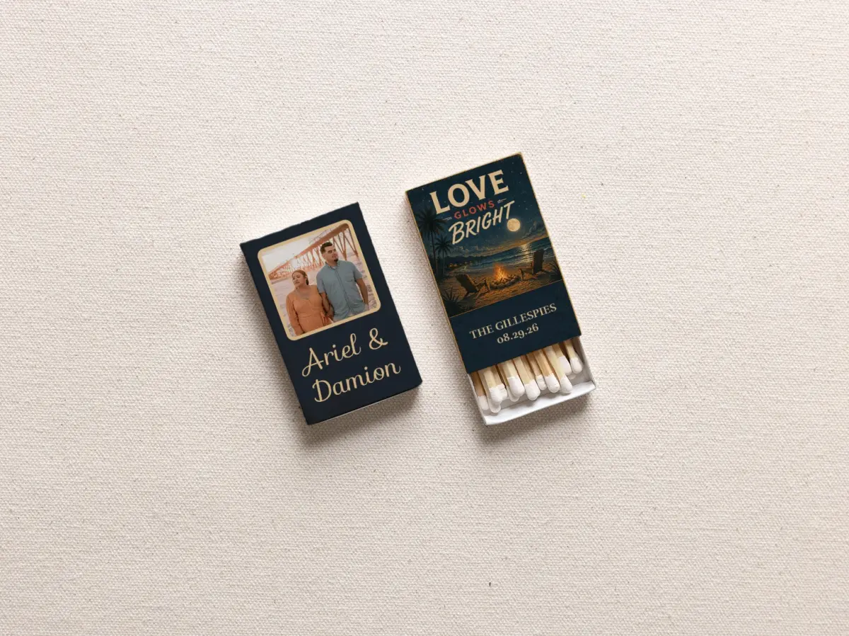 Personalized Matchboxes Spine