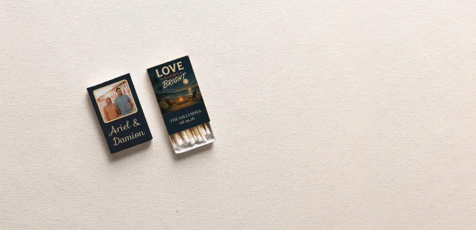 Personalized Matchboxes Spine
