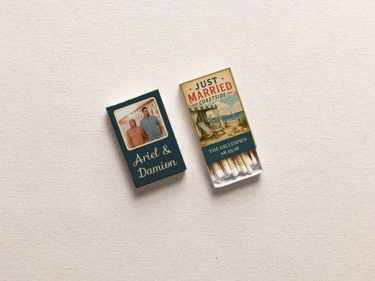 Personalized Matchboxes Spine