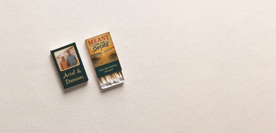 Personalized Matchboxes Spine