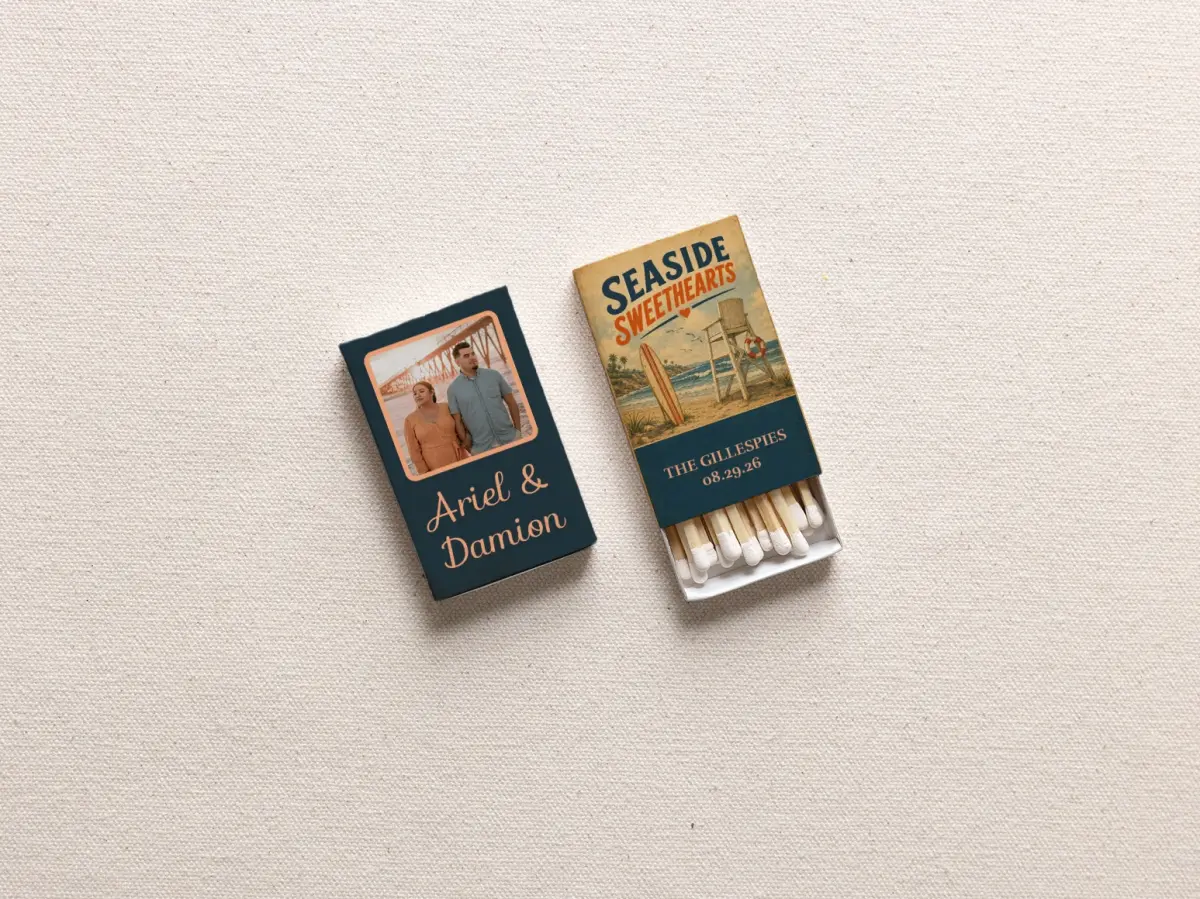 Personalized Matchboxes Spine