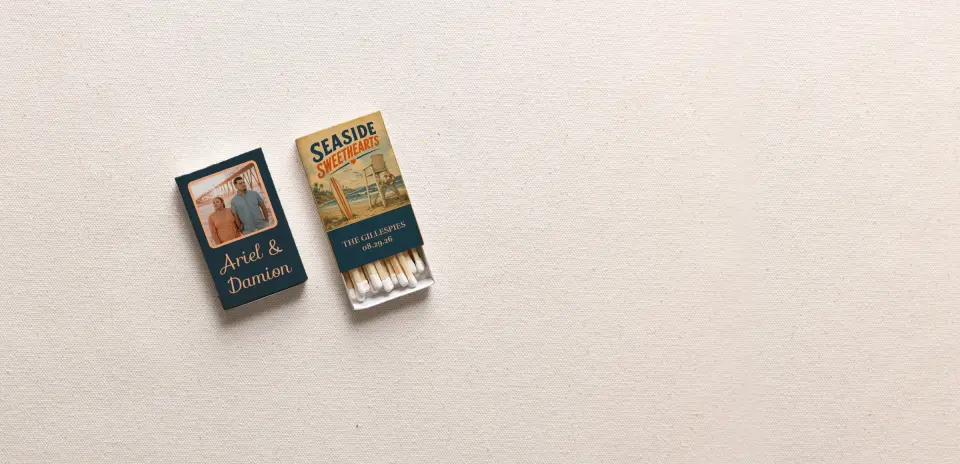 Personalized Matchboxes Spine