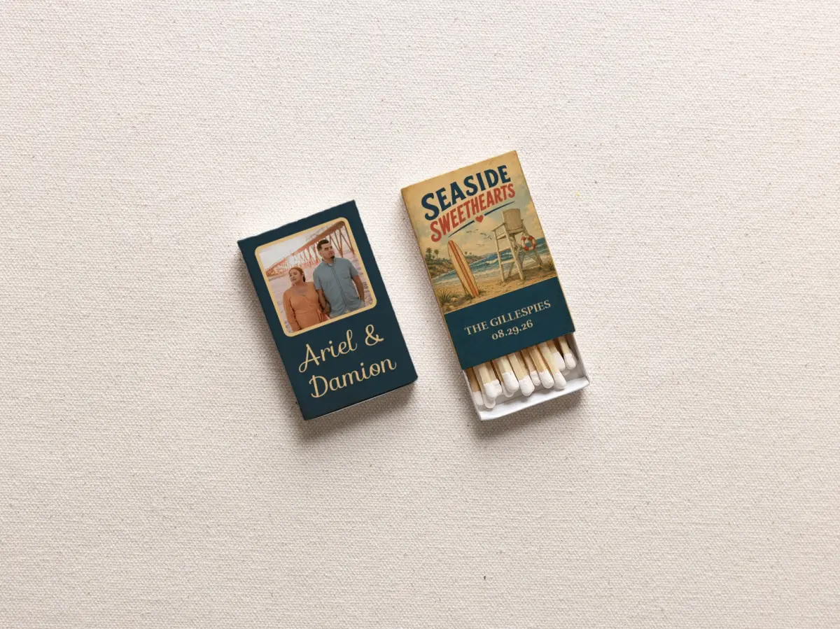 Personalized Matchboxes Spine