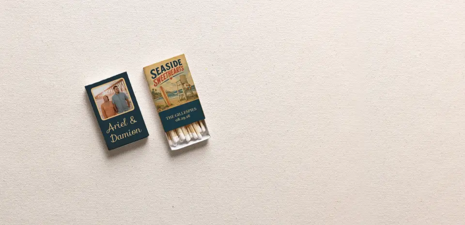 Personalized Matchboxes Spine