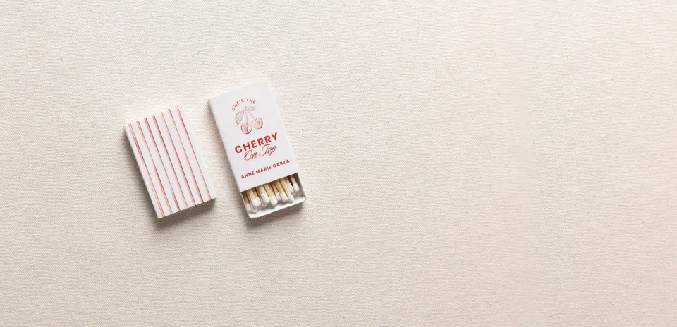 Personalized Matchboxes Spine