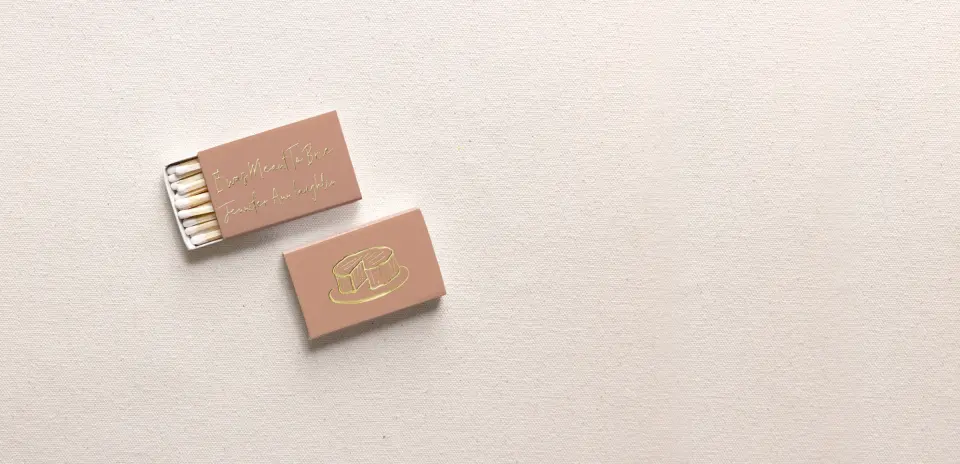 Personalized Matchboxes Front