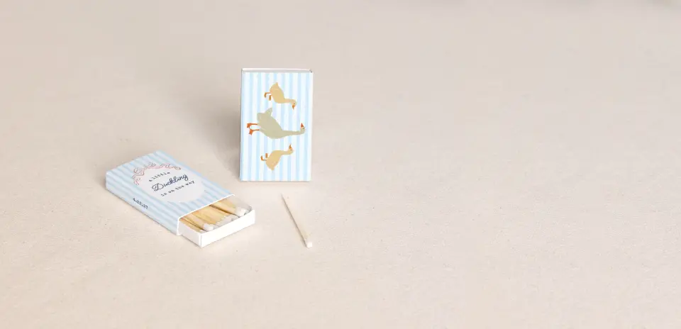 Personalized Matchboxes Front