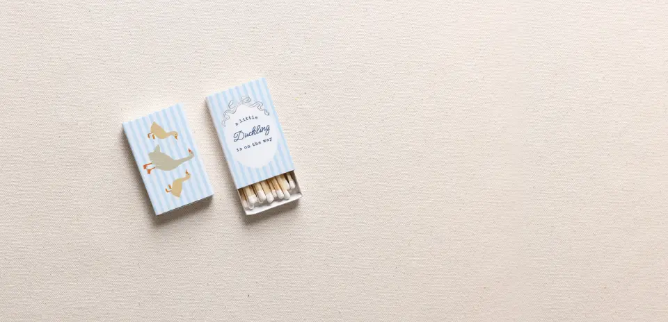 Personalized Matchboxes Spine