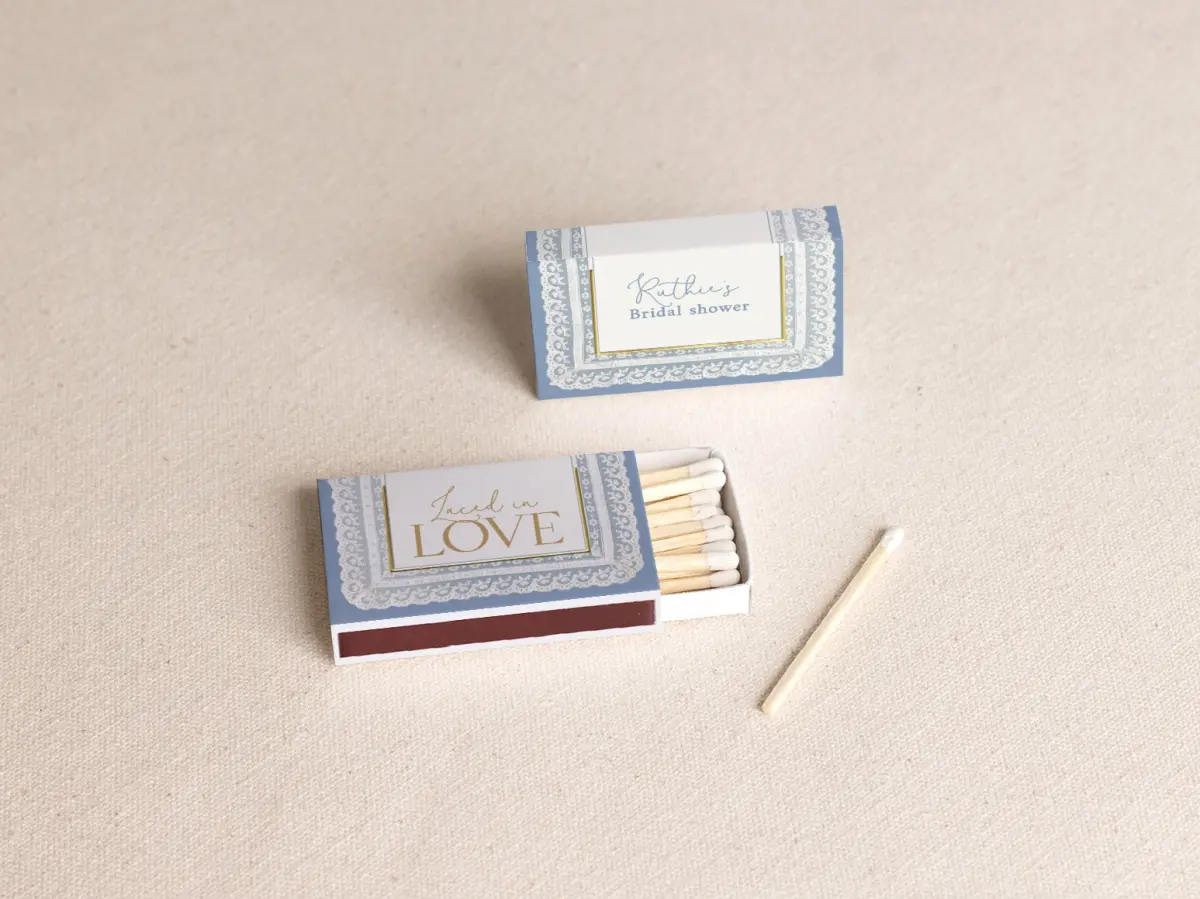Personalized Matchboxes Front
