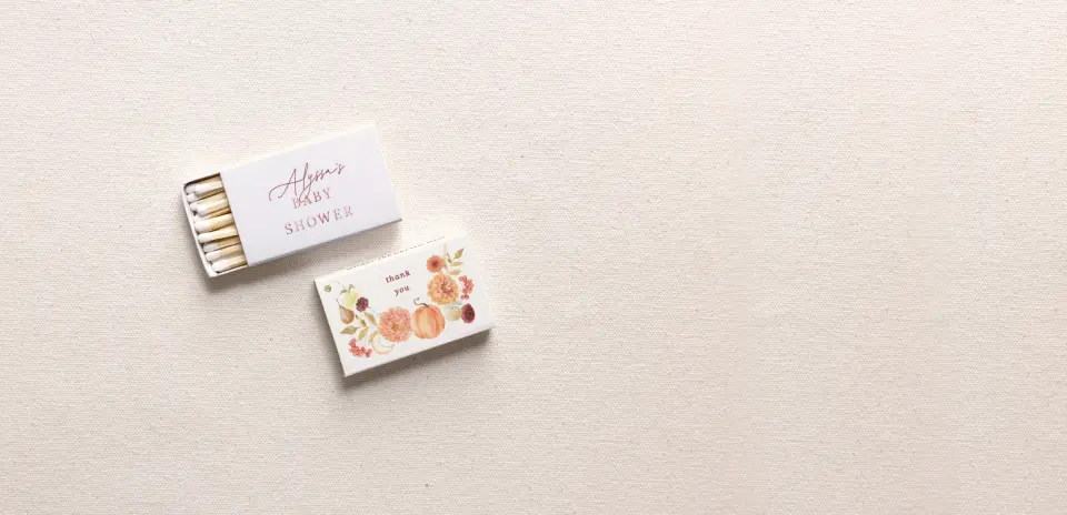 Personalized Matchboxes Front