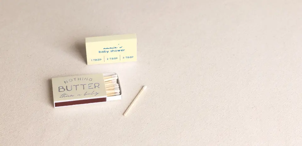 Personalized Matchboxes Front