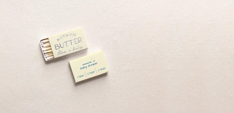 Personalized Matchboxes Front