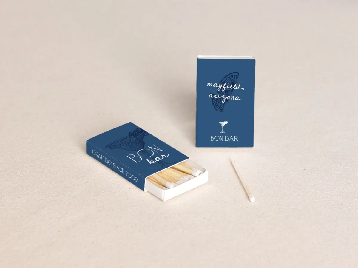 Personalized Matchboxes Front