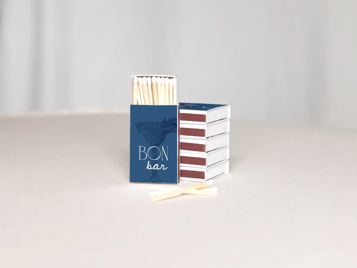 Personalized Matchboxes Back