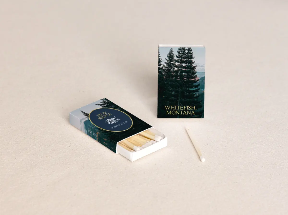 Personalized Matchboxes Front