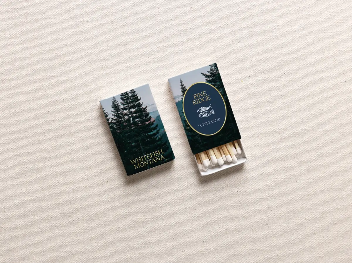 Personalized Matchboxes Spine