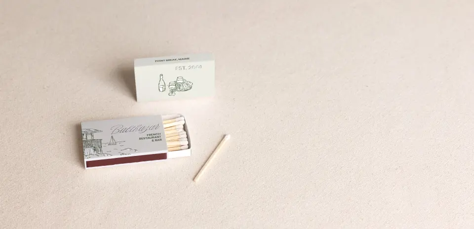 Personalized Matchboxes Front