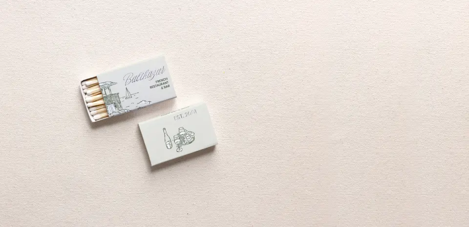Personalized Matchboxes Front