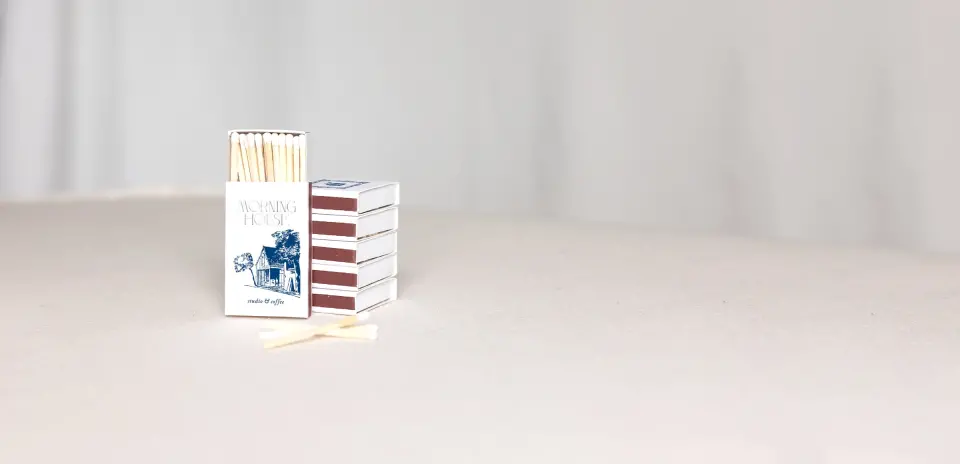 Personalized Matchboxes Back