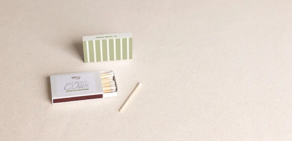 Personalized Matchboxes Front