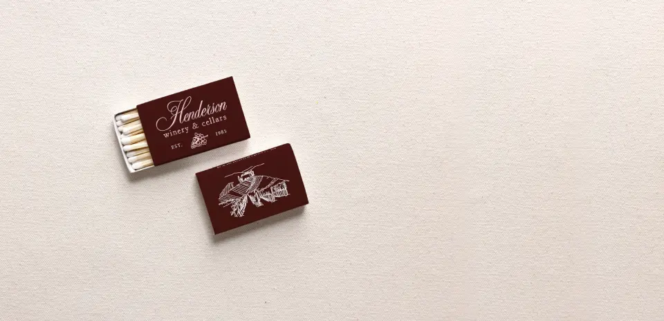 Personalized Matchboxes Front